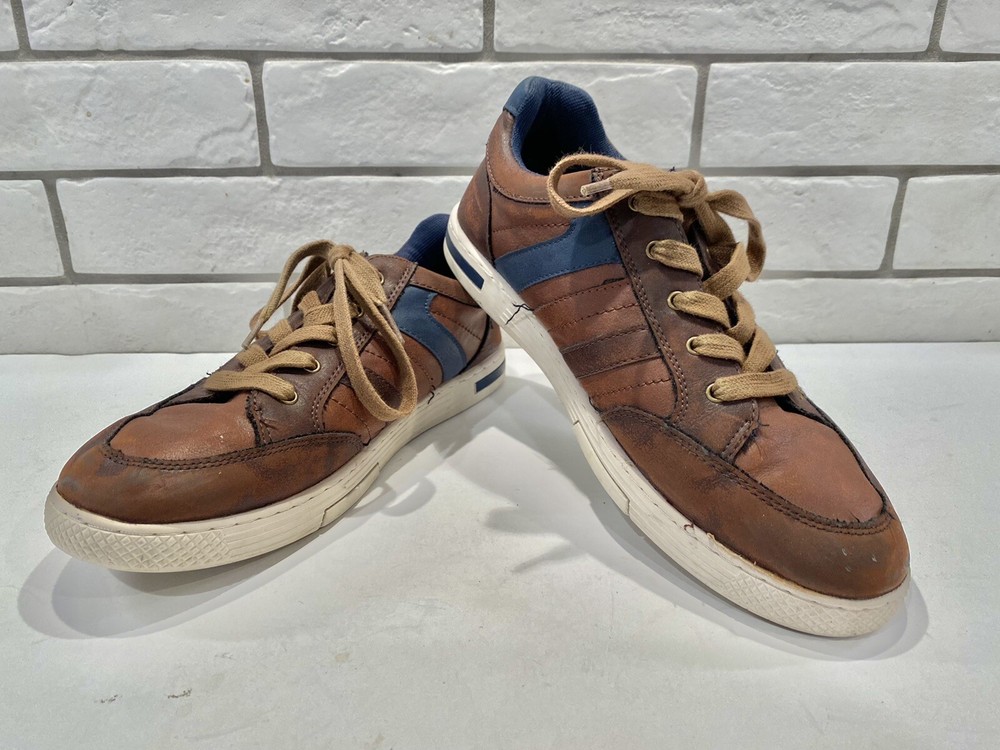 STEVE MADDEN BTRAKK SZ 6 Kid Children Youth Boy Girl Faux Leather Lace up Shoe