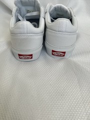Vans Seldan Platform Canvan Sneakers Kids Size 3, 4- White