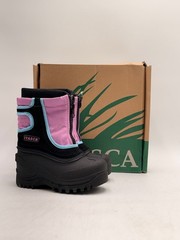 Itasca SNOW STOMPER Kid’s NEW Boots Black/Pink Multiple Sizes