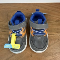 New Little Kids Munchkin By Stride Rite Lake Gray Casual Sneakers Size 5 C NIB