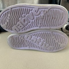 Native Jefferson Kids C10 Light Purple Slip on Shoes