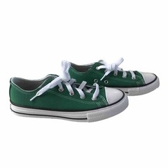 CONVERSE ALL STAR Amazon Green Canvas Low Top Sneakers Youth Size 2 – 20.5 CM