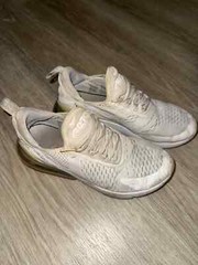 Size 7 (GS) – Nike Air Max 270 Low White Silver