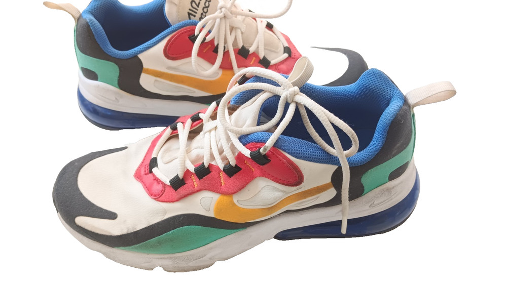 Used Shoes Nike Air Max 270 React Phantom Multi-Color (GS) Size 6Y US