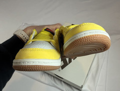 Size 13c Jordan 1 Low OG SP PS DZ5909 700 Canary Yellow Blue Lace Brand New DS