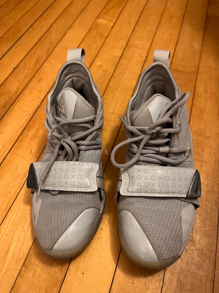 Nike Pg 2.5 Playstation Wolf Grey Paul George Youth Size 6Y Shoes