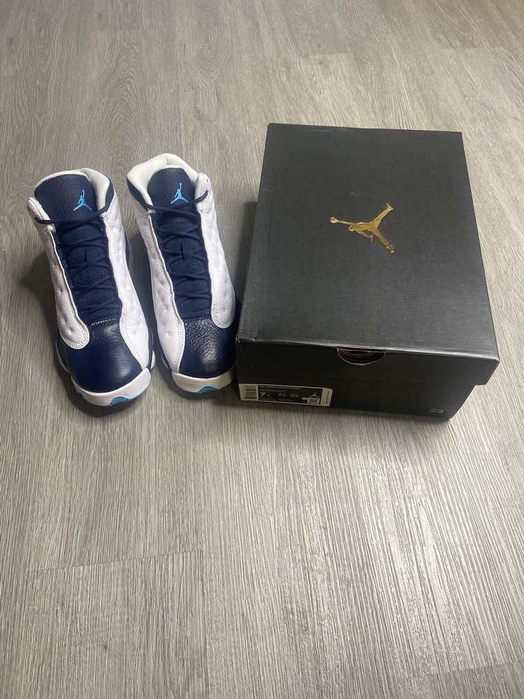 Air Jordan 13 Retro Obsidian GS Unisex Shoe Size 7Y Blue White DJ3003-144