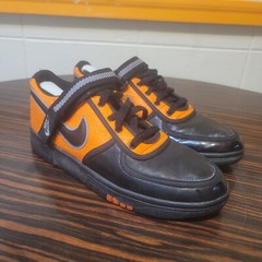 NIKE Vandal Low GS Halloween Black Orange Shoes 314675-801 SZ 6 Wmns 7.5