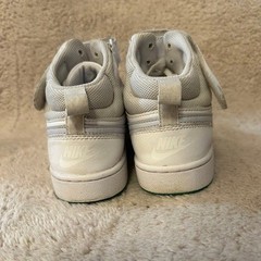 Nike Court Borough Mid 2 White Grey Green Kids Sneakers CD7782-115 Size 4.5Y