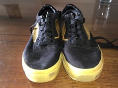 Vans X Harry Potter Limited Edition Old Skoll Golden Snitch Sneaker Black US 1.5