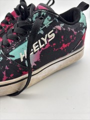 HEELYS Pro 20 Size Youth 4 Multi-Color Splash Design Shoe Skates Street-Ready