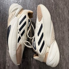 Adidas Ozelia J Wonder White Magic Beige Black Kids Sneakers Size 4