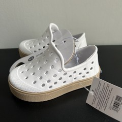 Sperry Kids Size 5 White Slip On Water Shoes NWT