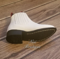 Charro Boots Colors White, Beige or Black Boots, Finest Leather, Mariachi Boots