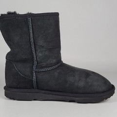 UGG 1017703K Shearling Style Black Mid-Calf Boots Kids US 5