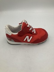 New Balance 515 New-B Shoes Kids Size 10 Red Mesh Hook & Loop Athletic Sneakers
