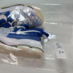 Nike Zoom KD 9 Blue White Athletic Basketball Shoes 855908-411 Youth Size 5.5Y