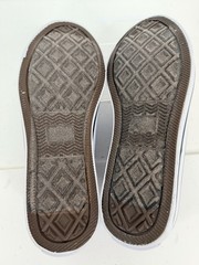 Collection’O Kids Plaid Canvas Sneakers Blue Black Lace Up Size 5 NWT