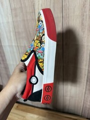 Ground Up Pokemon Slip On Canvas Skate Shoes Unisex Youth Teens 5 Sneakers
