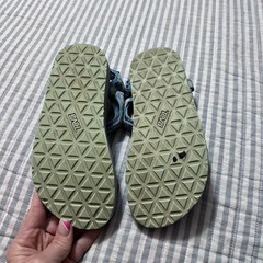 Teva Kids Original Universal Sandals Purple Blue Geometric Straps Size 3