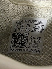 Adidas JR8090 Kaptir Flow Cloudfoam 2.0 Kid’s Gym Shoes Sneakers. Size 4