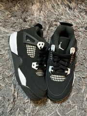 *B-Grade* Nike Jordan 4 Retro (PS) White Thunder FV4537-001 Youth Size 3Y Shoes