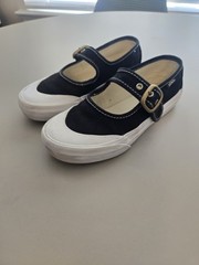 VANS Style 93 Mary Jane Buckle Strap Low Top Canvas Sneakers Shoes Size 13 Youth