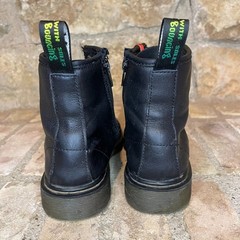 Doc Martins Pascal Rainbow Stitch Combat Boots Kids 3 Womens 5 Grunge Punk Pride