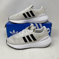 Adidas Swift Run 22 J Grey White Running Shoes / GW8179 / Youth 6.5, Women’s 7.5