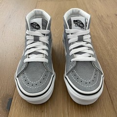 Vans Shoes Sneakers Little Kids 12 SK8-Hi Suede Pure Grey 508731 Light Grey