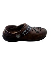 Crocs Star Wars Chewbacca Classic Fur Lined Clogs Shoes Kids Child size 13
