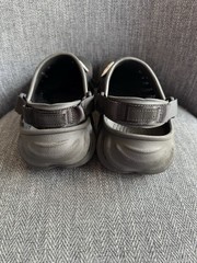Crocs Echo Clogs Black J6 Croslite Slip On Shoes W Charms Youth Kids Unisex