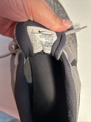 Nike Flex Contact Shoes Grey Size 7Y Gray/Black Sneakers 917932 008