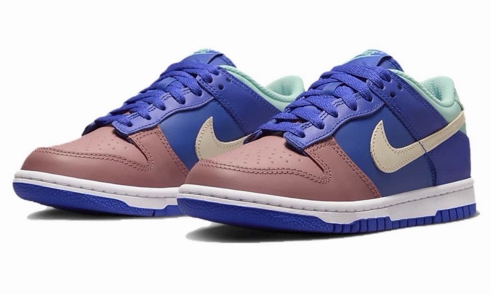 Nike Dunk Low SE GS ‚Salmon Toe‘ Youth Sneaker DZ2873-400 Size 4.5Y