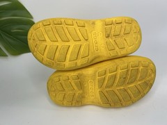 Crocs Yellow Kids Handle It Pull-On Rain Boots Childrens Kids Size 11 C11