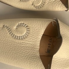 Kids babouche Leather slippers moroccan Traditional Leather Beige Size 30