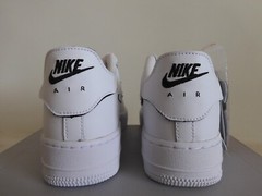 Nike Air Force 1 AF1/1 (Gs) White-Black Sz 6.5Y [CT3840-100]