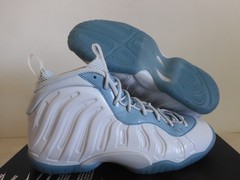 Nike Little Posite One Foamposite Mid Aura-Worn Blue-White Kids [DM1090-400]
