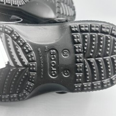 Crocs Unisex Baya Clogs – Black, Size C10 Kids NWT
