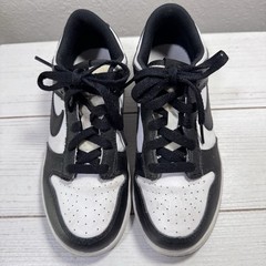 Nike Dunk Low Retro White Black Panda (GS) Unisex Kids Size 3Y CW1588-416