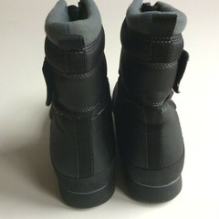 Lands End Youth Size 5m Waterproof Insulated Boot Black Hook and Loop Strap
