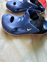 Nike Kid’s Sunray Protect 3 Sandals Blue Size 10 C