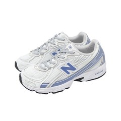 New Balance 740 Wide NB White Blue Toddler Infant Casual Shoes P7406V1-W
