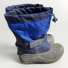Columbia Powderbug Plus II Snow Boot Unisex Waterproof Big Kids Size 2 Insulated