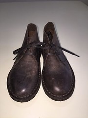 New JCREW Crewcuts Kids‘ oiled-leather MacAlister boots Classic Brown Sz K1