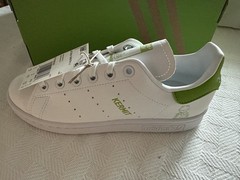 Kids Stan Smith J Kermit The Frog Disney Adidas Shoes Size 3.5