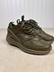 Heelys Skate FORCE Army Green Youth Roller Wheel Shoes Sz Y3 HE100349