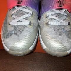 Nike KD VII AS (GS) Pure Platinum/Multicolor-BLK Size 5Y EUC With box