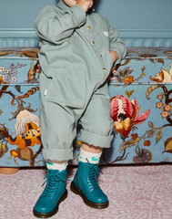 Dr. Martens 1460 kids collection size 9 EU 26 NEW teal green