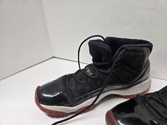 Air Jordan 11 Retro Bred 2012 Black Varsity Red White Sz-6.5y 378038-010